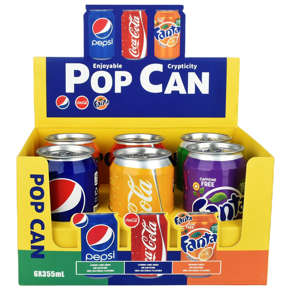 Soda stash can
