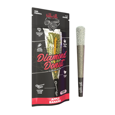 Hidden Hills-Diamond Boyz 2.2g Diamond Donut Hashholes