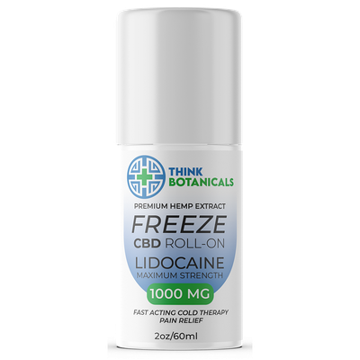 CBD Lidocaine freeze Roll On (1000mg)