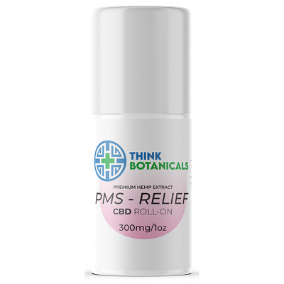 Think Botanicals PMS Relief CBD Roll On
