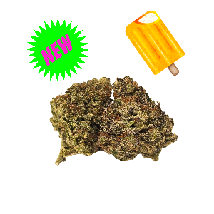 Orange Creamsicle-Indoor Exotic(Gold Tier) THCa- (28.48)
