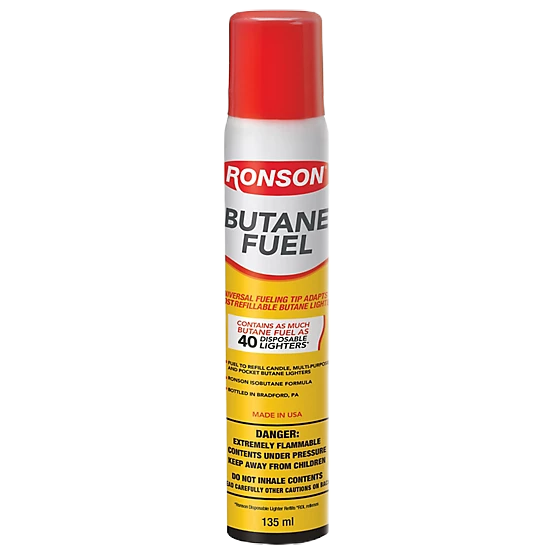 Large butane fuel can