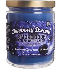 Smoke Odor Exterminator Candles, Flavor: Blueberry Dreamz