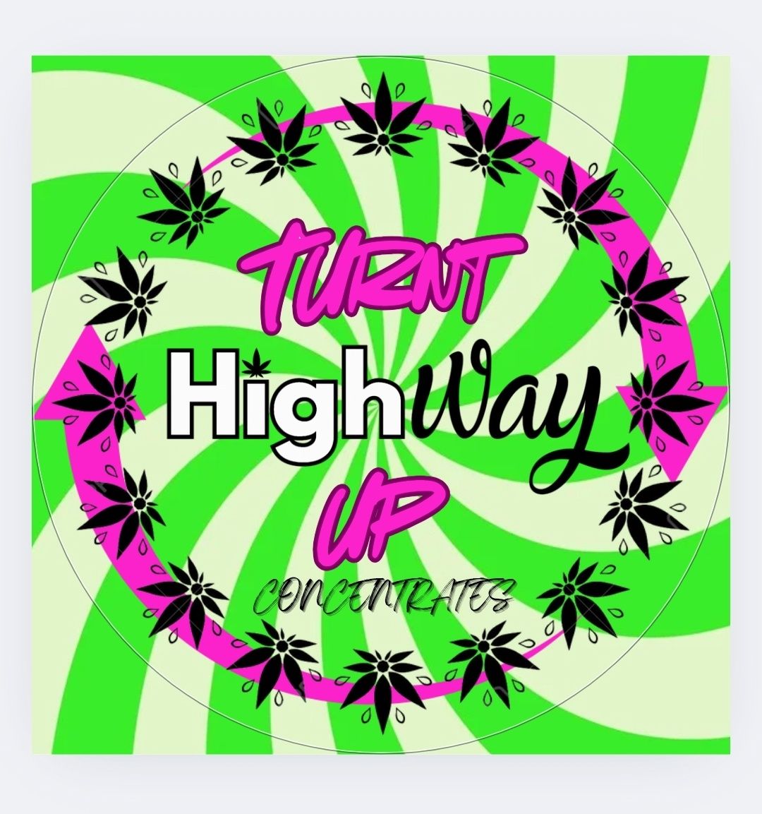 HighWay Turnt-Up Concentrate, Size: Cherry Pie 1g