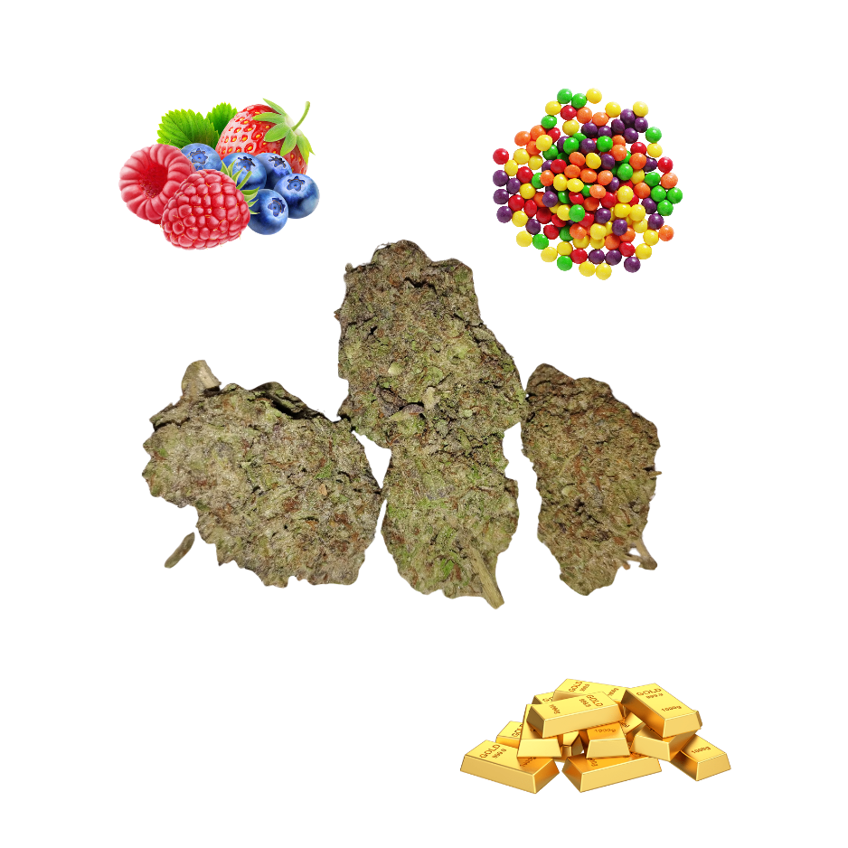 Berry Skittlez-Gold Tier-THCa-Hybrid