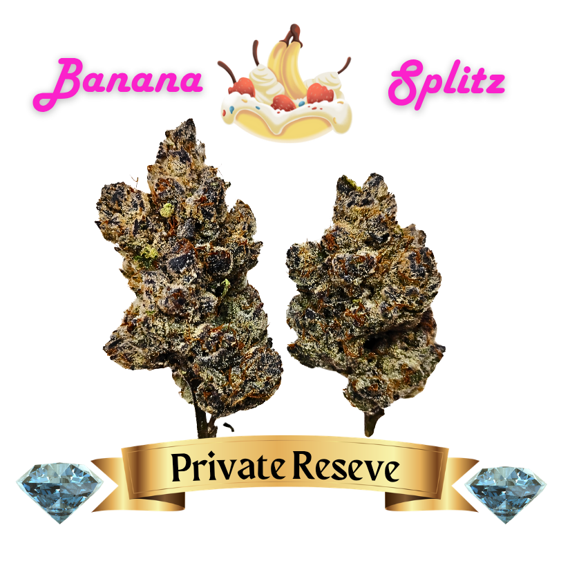 Banana Spiltz-DiamondTier-THCa(32.87%)-Hybrid
