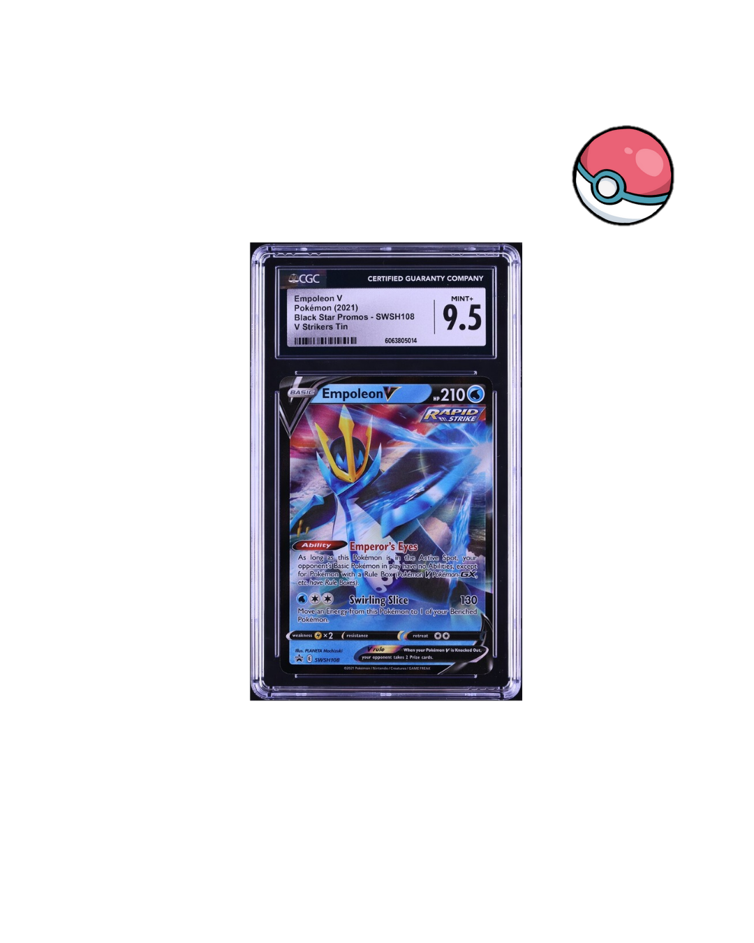 Pokémon Empoleon V #108 (Graded CGC 9.5)