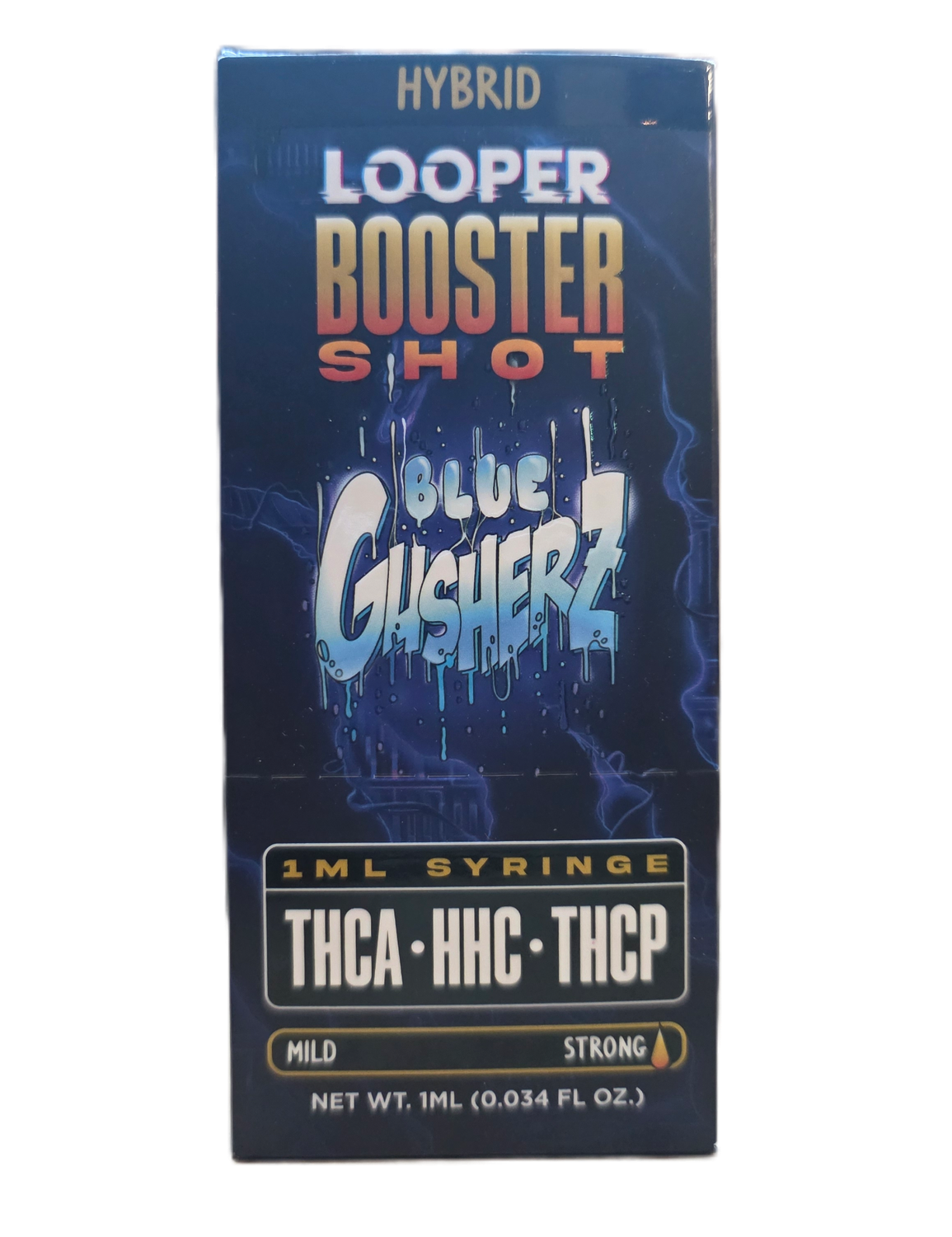 Looper Booster Shot, Flavor: Blue Gusherz