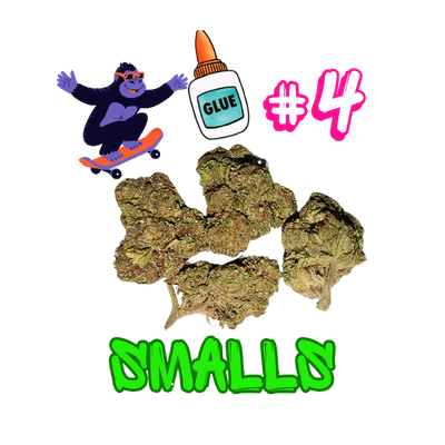 Gorilla Glue#4 smalls -Silver tier-THCa(26.15%)