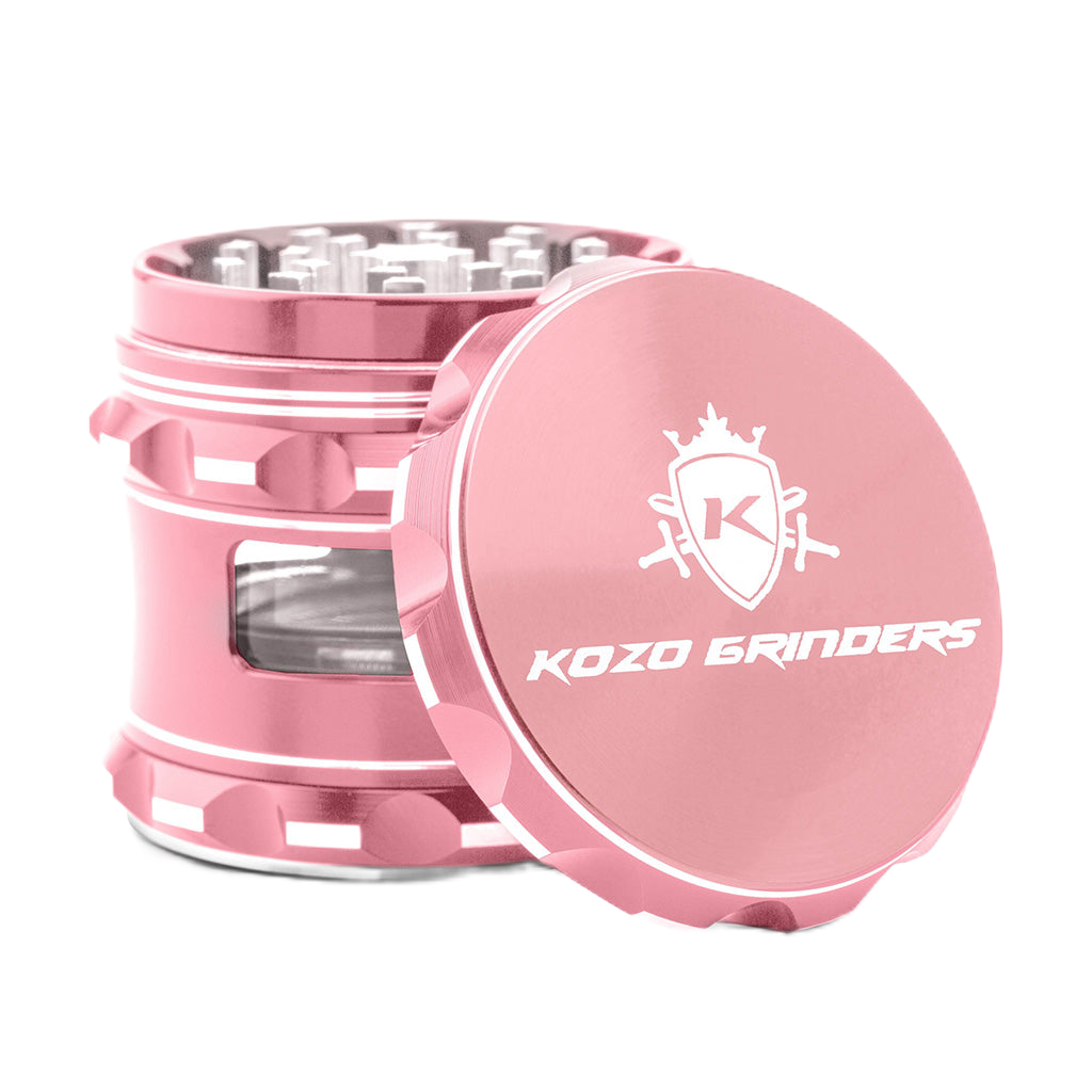 Kozo Window 2.5″ Herb Grinder, Colour: Pink