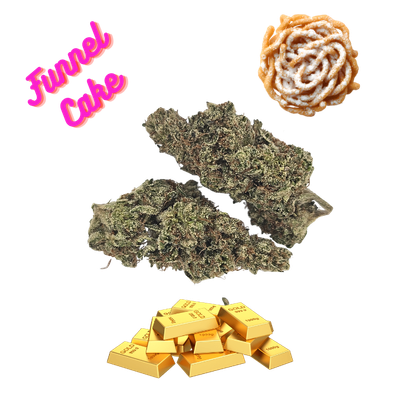 Funnel Cake- Gold Tier- THCa- Sativa