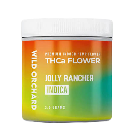 Wild Orchard – Premium Indoor Hemp THCa Flower 3.5 Gram, Flavor: Jolly Rancher Indica