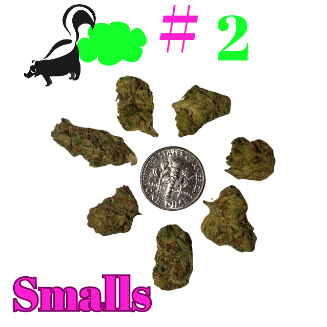 Skunk #2 Smalls- Silver Tier THCa - Hybrid