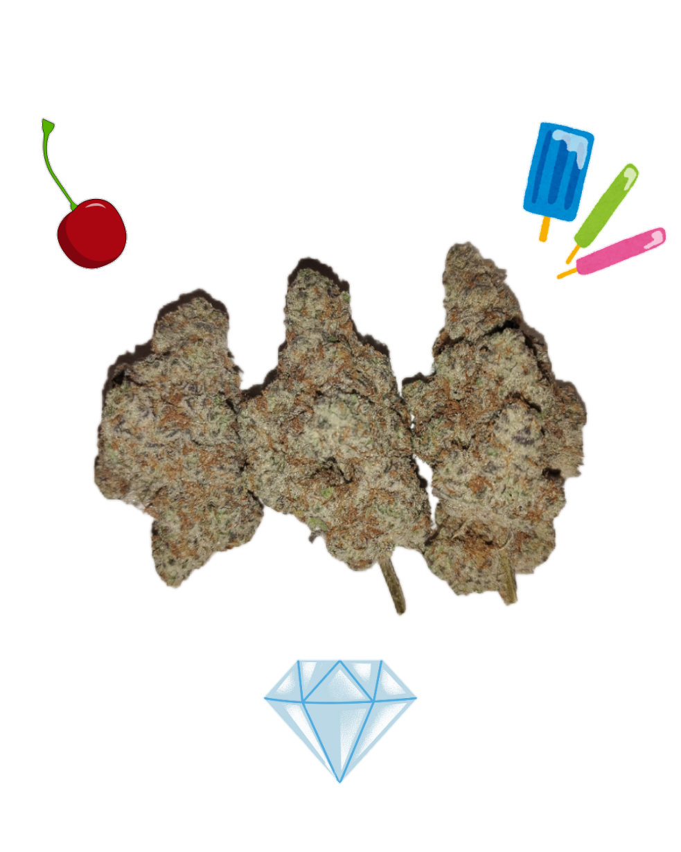 Cherry Push Pop-Diamond Tier-THCa-Indica