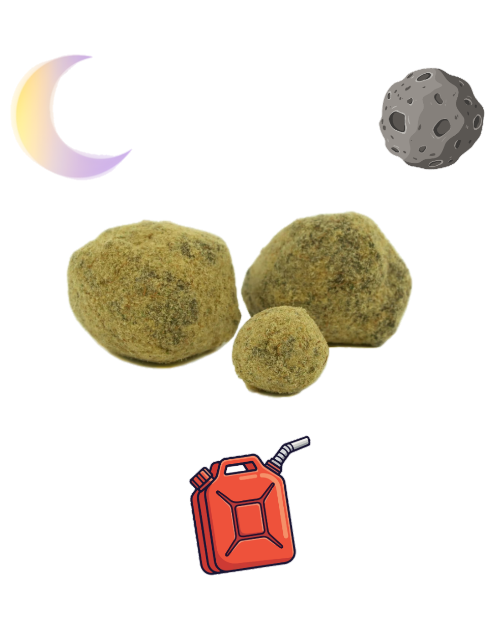 Highway Donut Holes(MoonRocks)-THCa-Sour Diesel