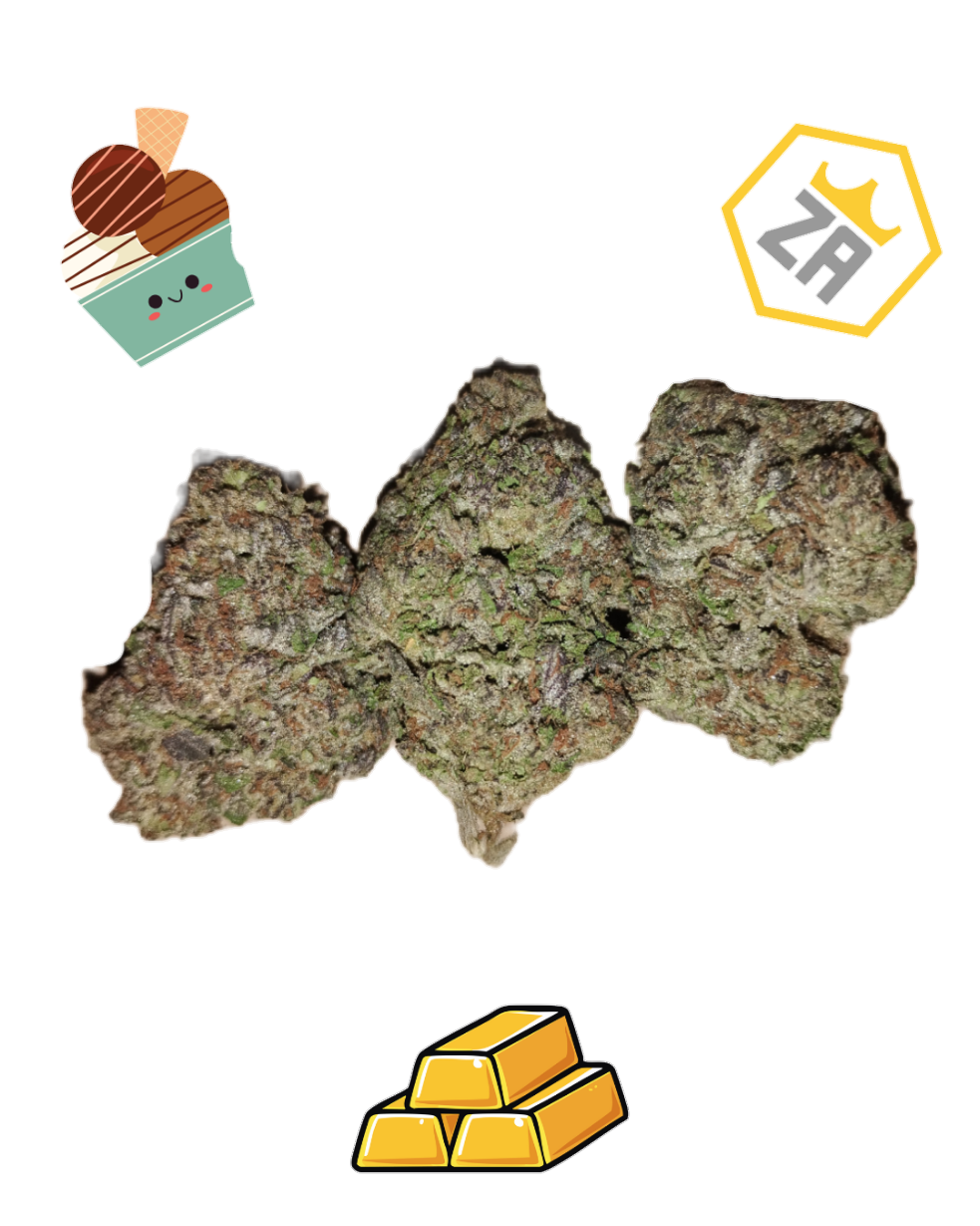 Haagen Za- Gold Tier -THCa(Indica)