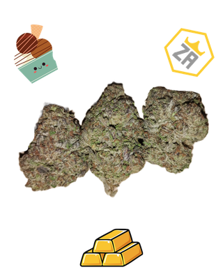 Haagen Za- Gold Tier -THCa(Indica)