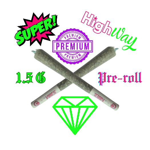 Super HighWay Premium 1.5g Pre-rolls
