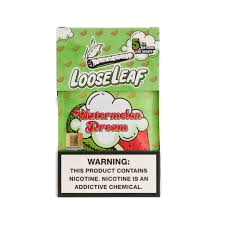 Loose Leaf All Natural Leaf Wraps, Flavor: Watermelon Dream