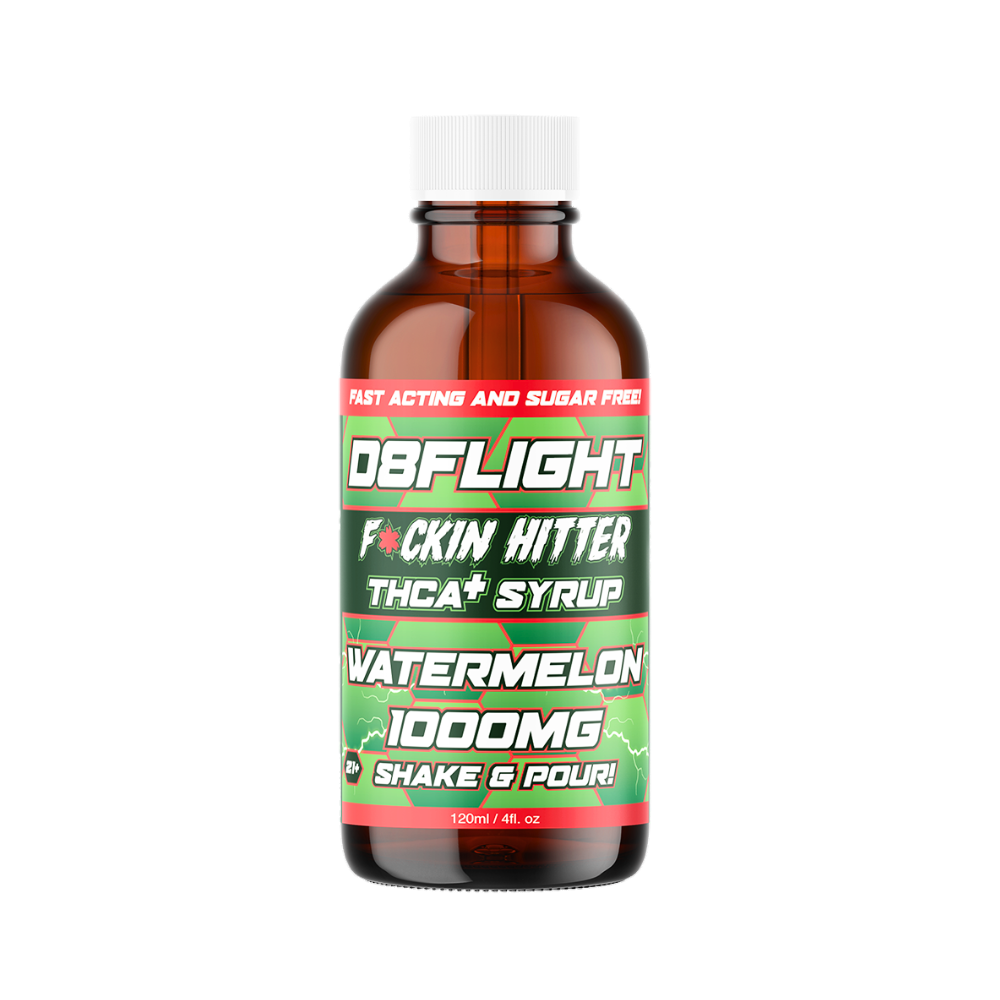 D8 Flight Hitter Syrup(1000MG), Flavor: Watermelon