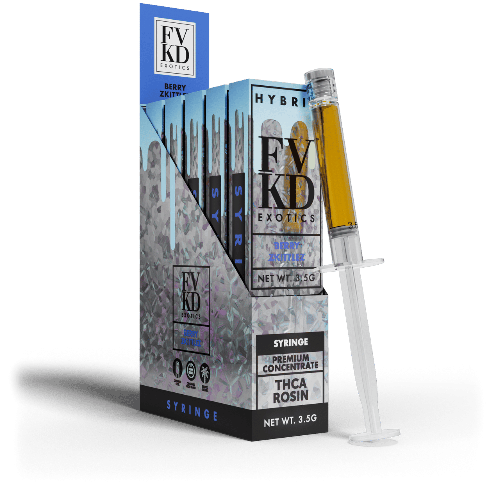FVKD  Syringe  3.5ml, Flavor: Berry Zkittlez- Hybrid