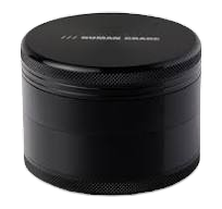 Human Grade Aluminum Grinder Model 1B, Colour: Black