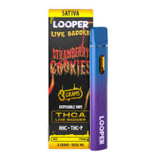 Looper Live Badder booster Shot, Flavor: Strawberry Cookies