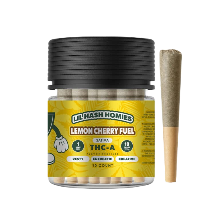 Hidden Hills Lil Hash Homies THCa, Flavor: lemon Cherry Fuel(Sativa)