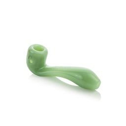 Grav Mini Classic Sherlock Glass Hand Pipe, Colour: Mint Green