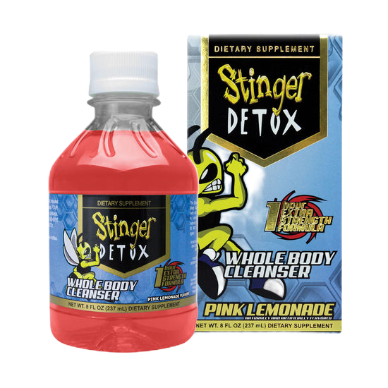 Stinger Detox, Flavor: pink lemonade