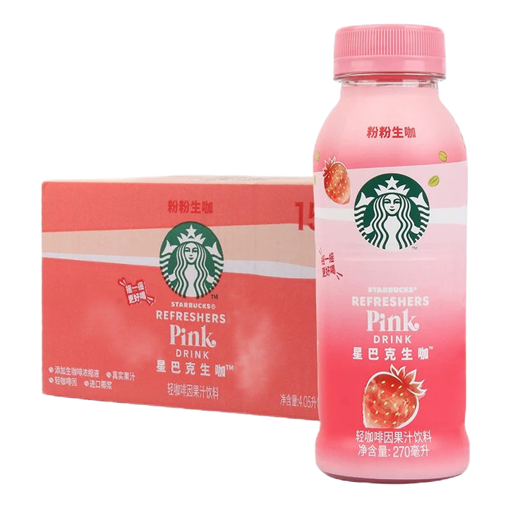 Starbucks Pink Drink Japanese Edition