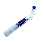 Large Glycerin  Coil Steamroller, Colour: Blue