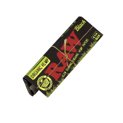 Raw 1 1/4" Slow Burning Organic Hemp Papers