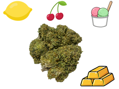 Lemon Cherry Gelato- Gold Tier- THCa- Hybrid