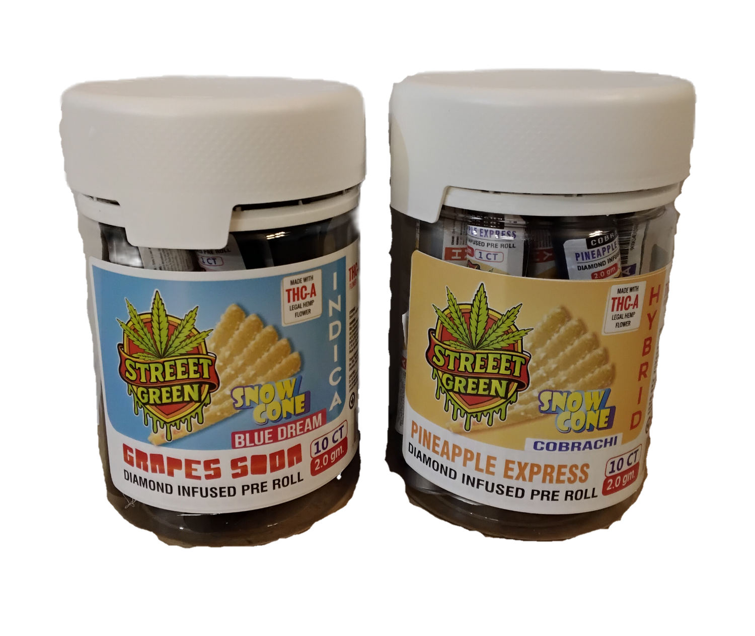 Street Green Diamond Infused Preroll