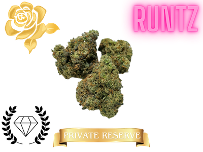 *NEW*Rose Gold Runtz- Elite Tier- THCa- Sativa