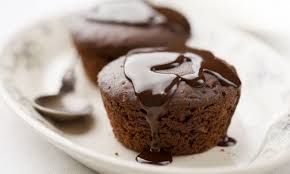 Coulant de chocolate con nata