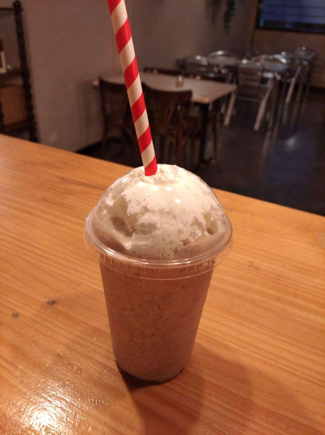 Batido de oreo con nata