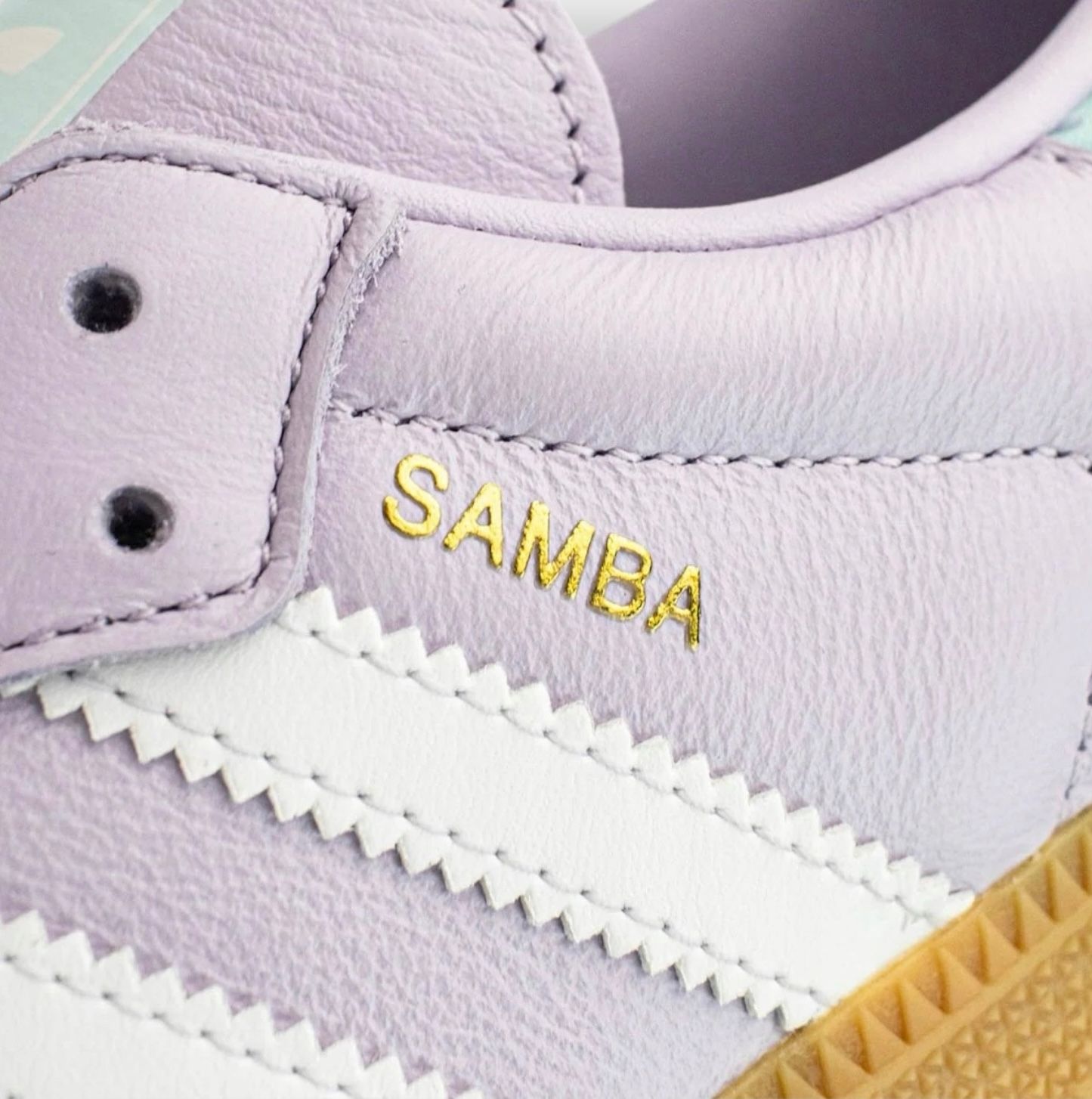 ADIDAS Originals Paarse Samba Sneakers voor Purple
