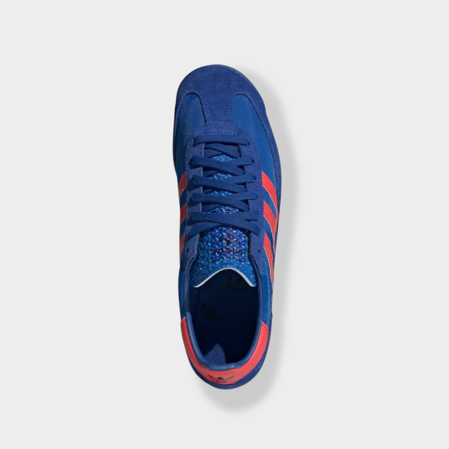 Adidas SL 72 sneaker - Blauw - Suède bovenaanzicht