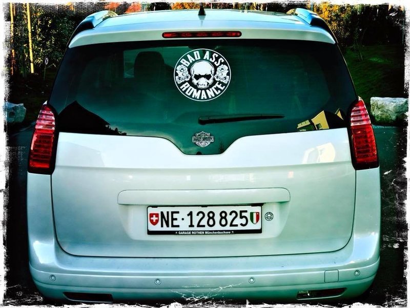 Heckscheibensticker