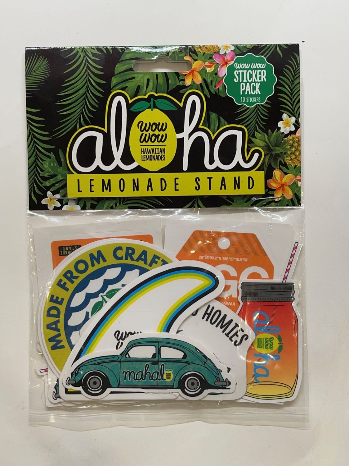 Wow Wow Sticker Pack - 10-Pack Collector's Set!