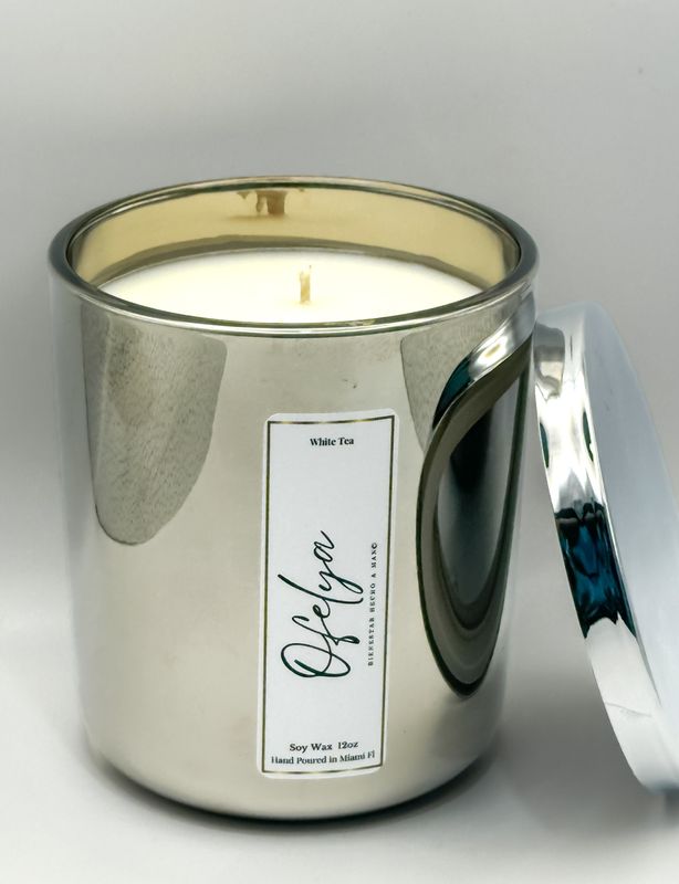 Luxury Artisan Candle |  Soy Wax | 12 oz