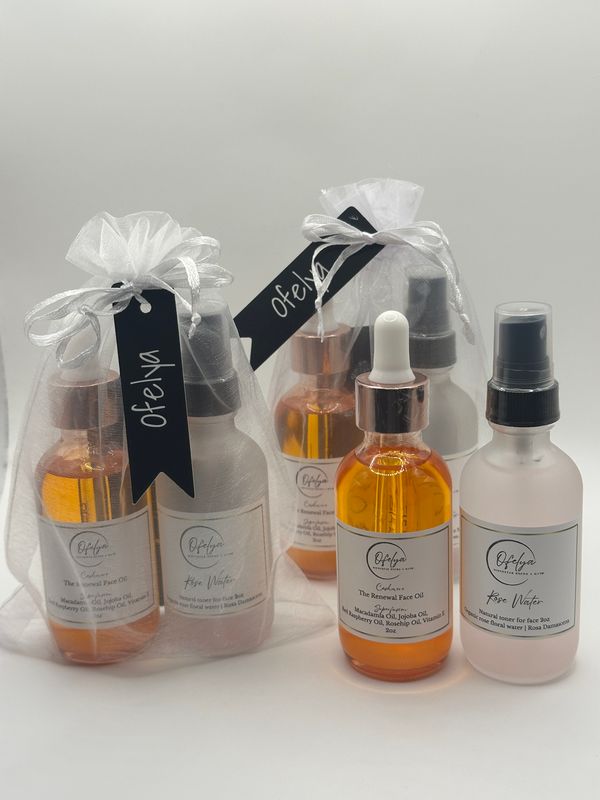 Face Oil and Rose Water Set