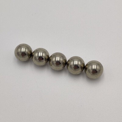 Paint balls - Set of 5 metalic paint balls (10 mm)