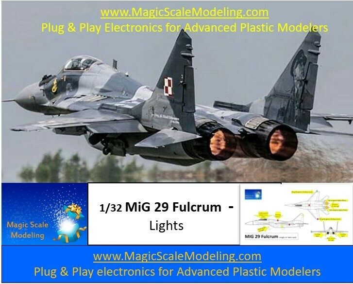 Mig 29 - Lights set - 1/32