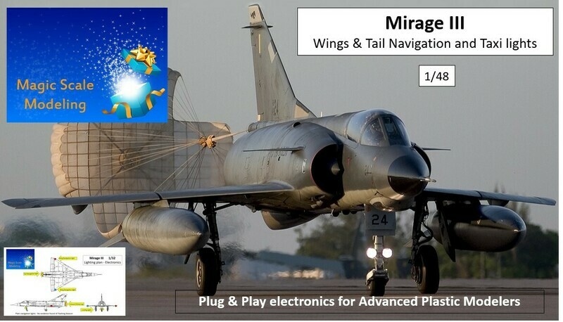 Dassault Mirage III - Lights set - 1/48
