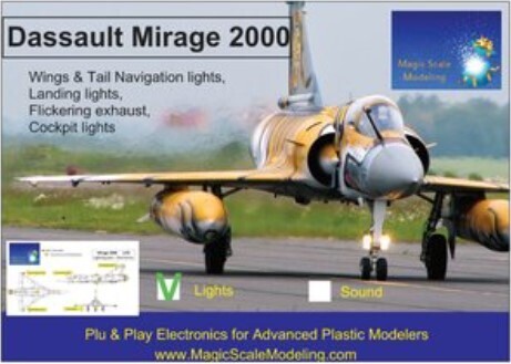 Dassault Mirage 2000 - Lights set -1/32