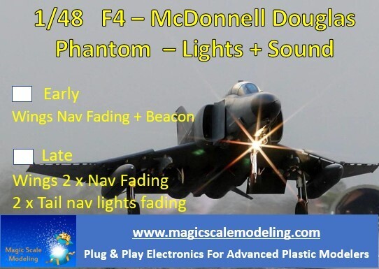 F4 Phantom - Lights sets - 1/48