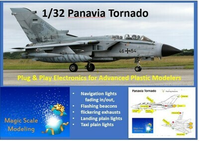 Panavia Tornado- Lights set only - No Sound - 1/32
